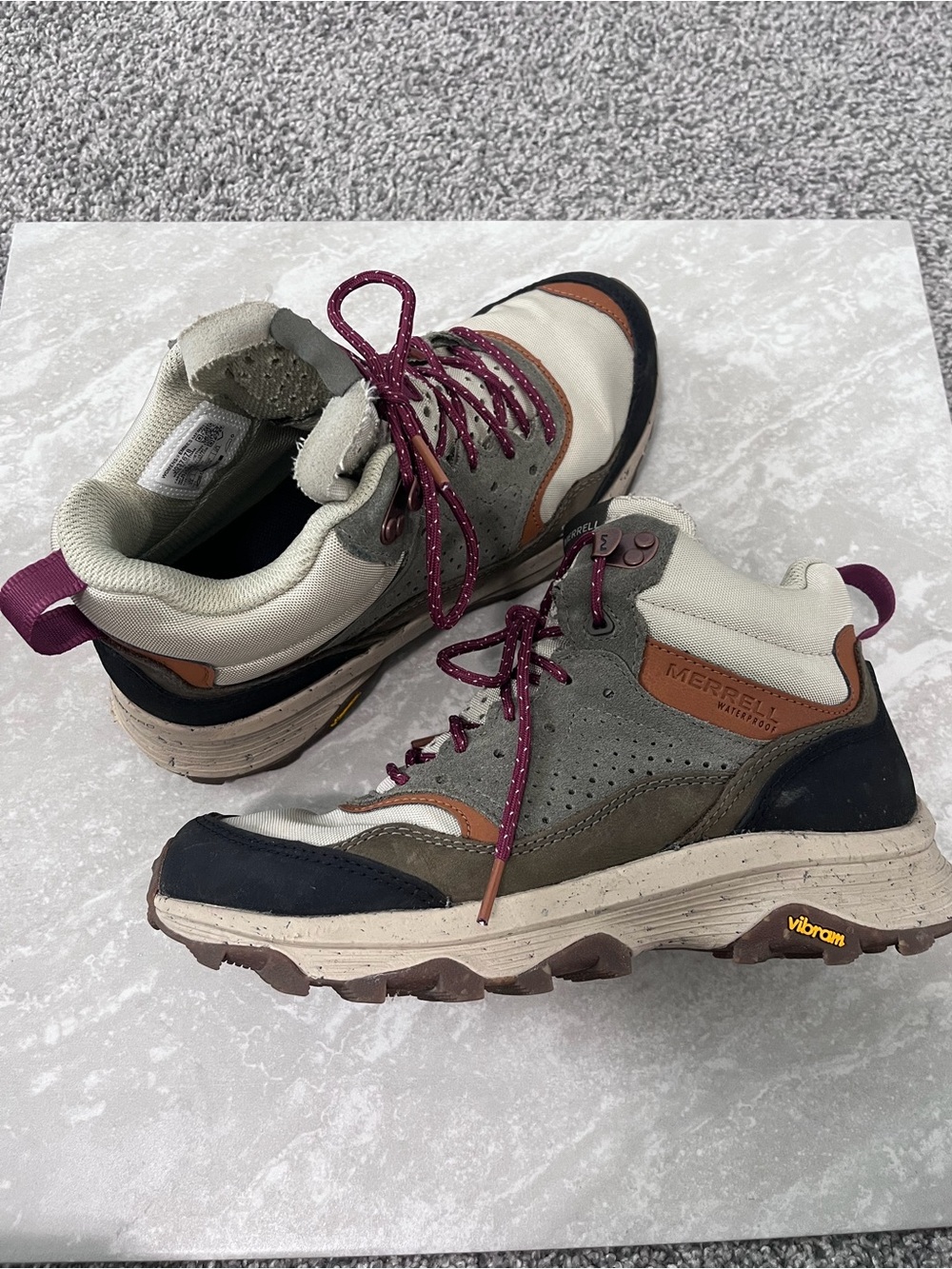Merrell Speed Solo Hiking Boots- Size 8.5